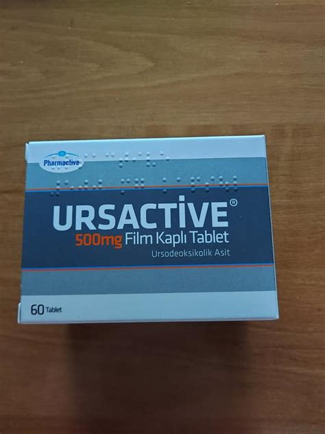 ursactive 500 mg 60 film kapli tablet